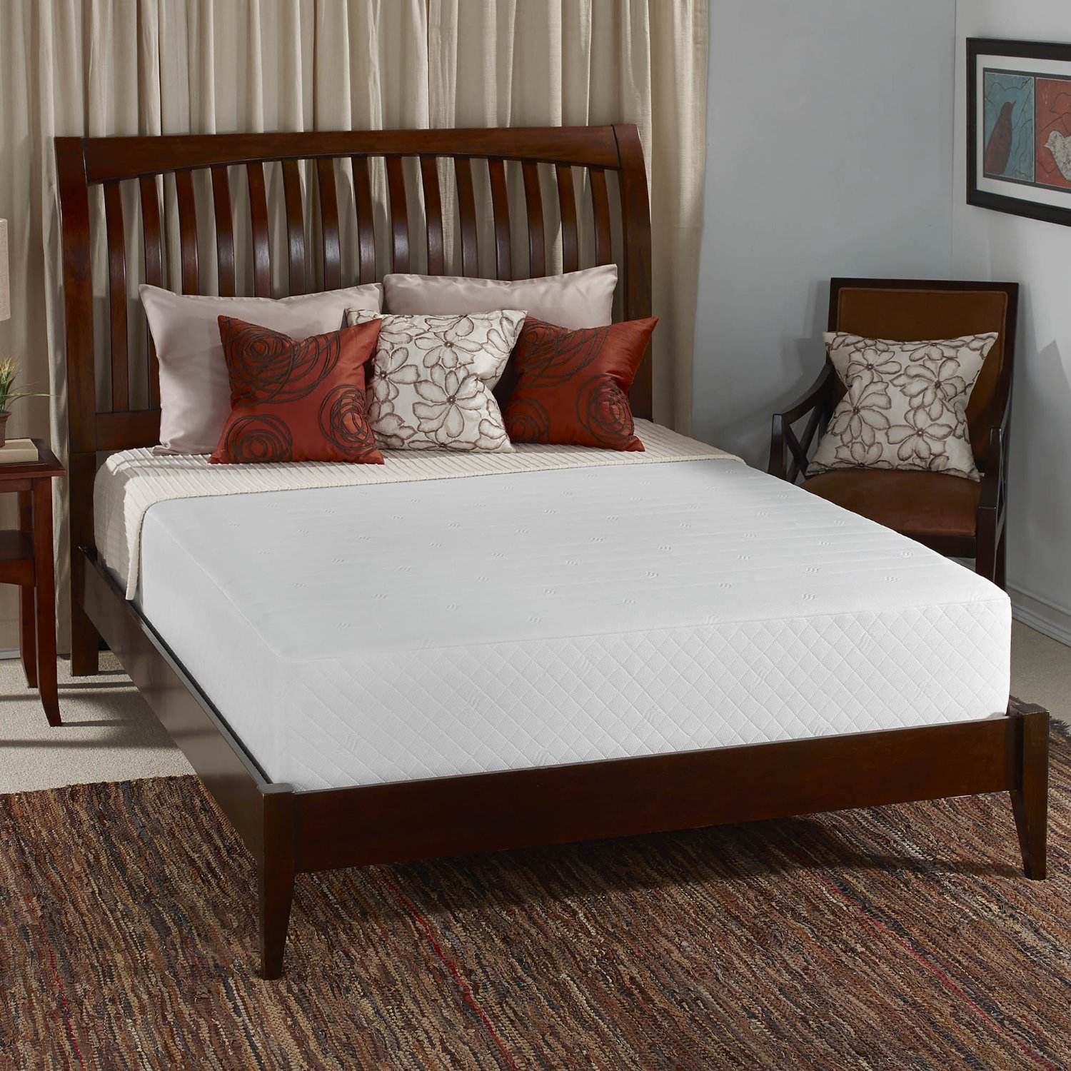 Where can you find reviews for Serta mattresses?