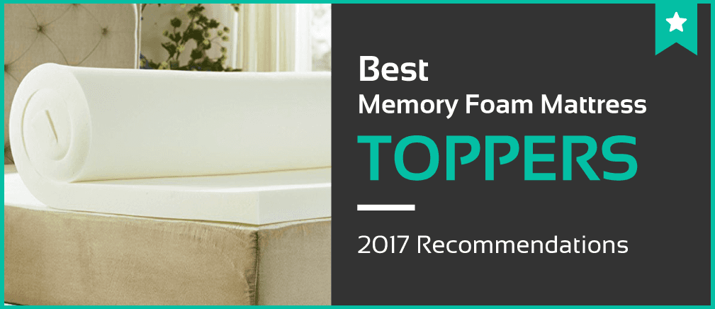 best brands for memory foam mattress toppers