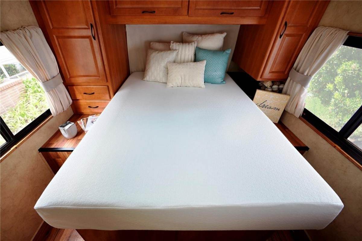 memory foam camper mattress
