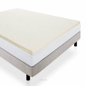 lucid linenspa 2inch memory foam mattress topper