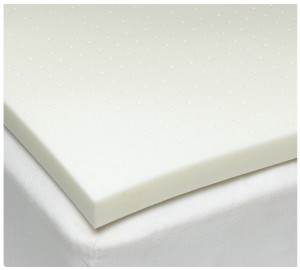 visco ventilated memory foam mattress topper