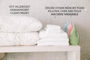 Shredded Memory Foam Pillow Review Material 2