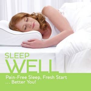 sleep innovations contour memory foam pillow