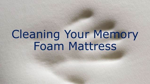 How to Clean Memory Foam