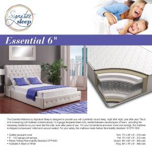 Signature Sleep Essential 6 Inch Memory Foam Mattress review