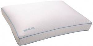 Sleep Better Iso-Cool Memory Foam Pillow, Gusseted Side Sleeper Standard