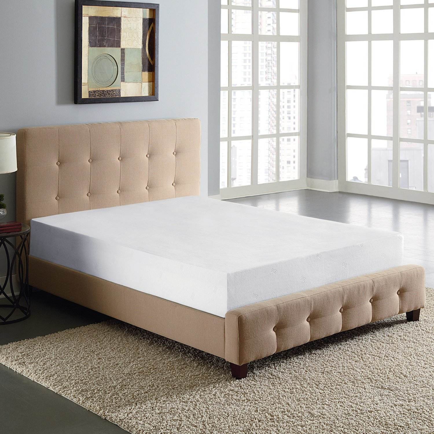 Sleep Innovations 10 inch sure temp memory foam mattress