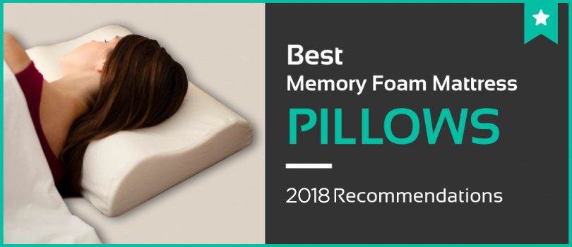 best memory foam pillows 2018