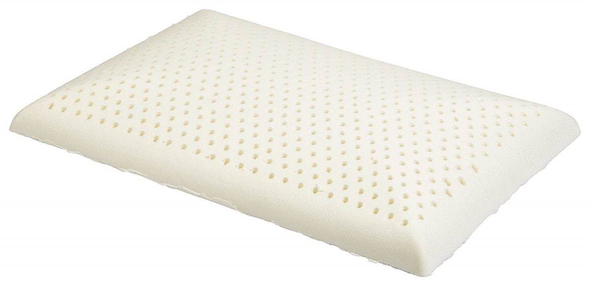 DC Labs Slim Sleeper Natural Latex Foam Low Profile Pillow