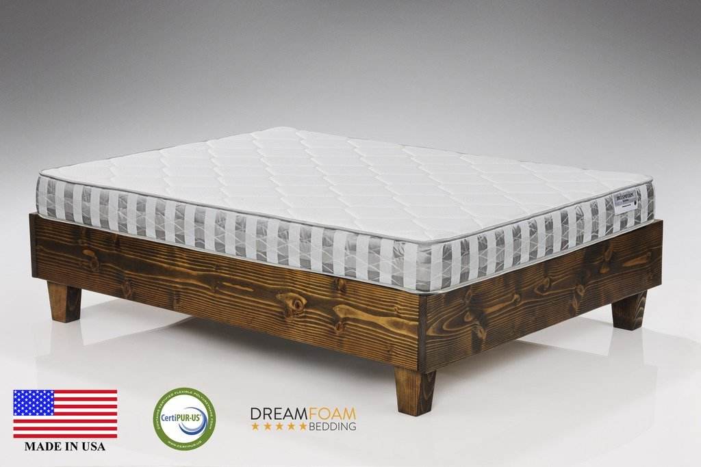 DreamFoam Ultimate Dreams 7 Inch Crazy Quilt TriZone Mattress