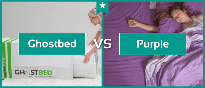 ghostbed vs purple mattress reviews