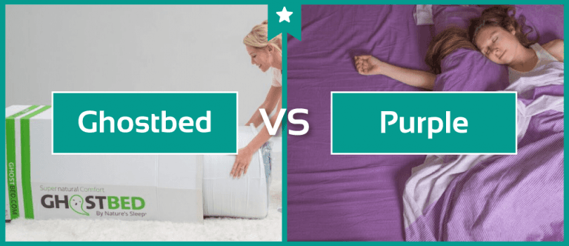 ghostbed vs purple