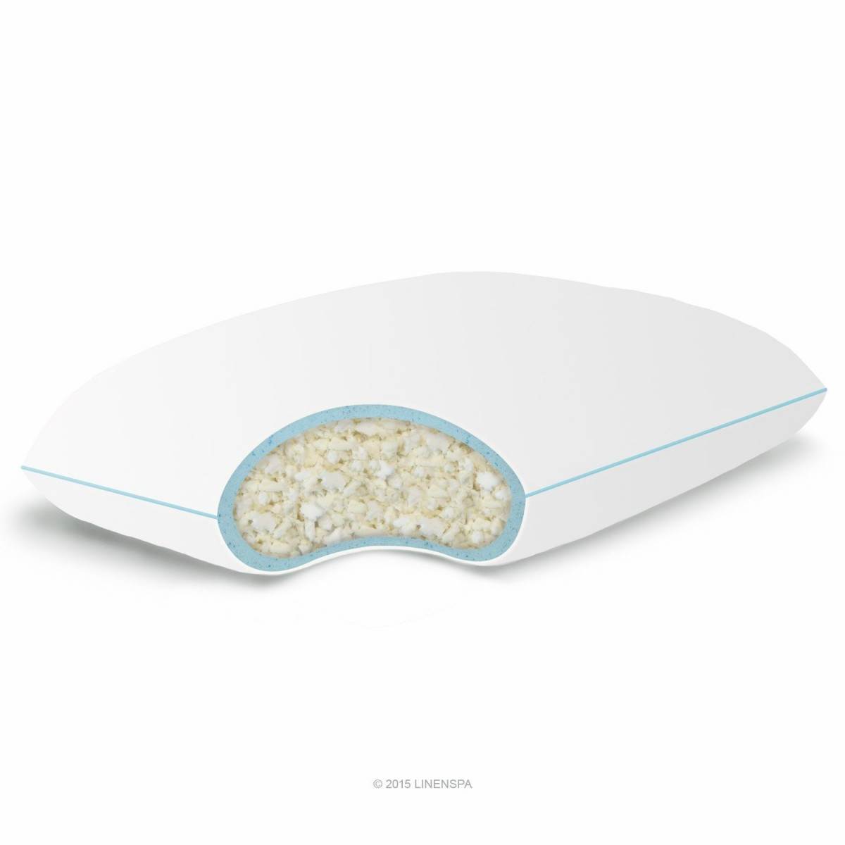 LinenSpa Shredded Memory Foam Pillow