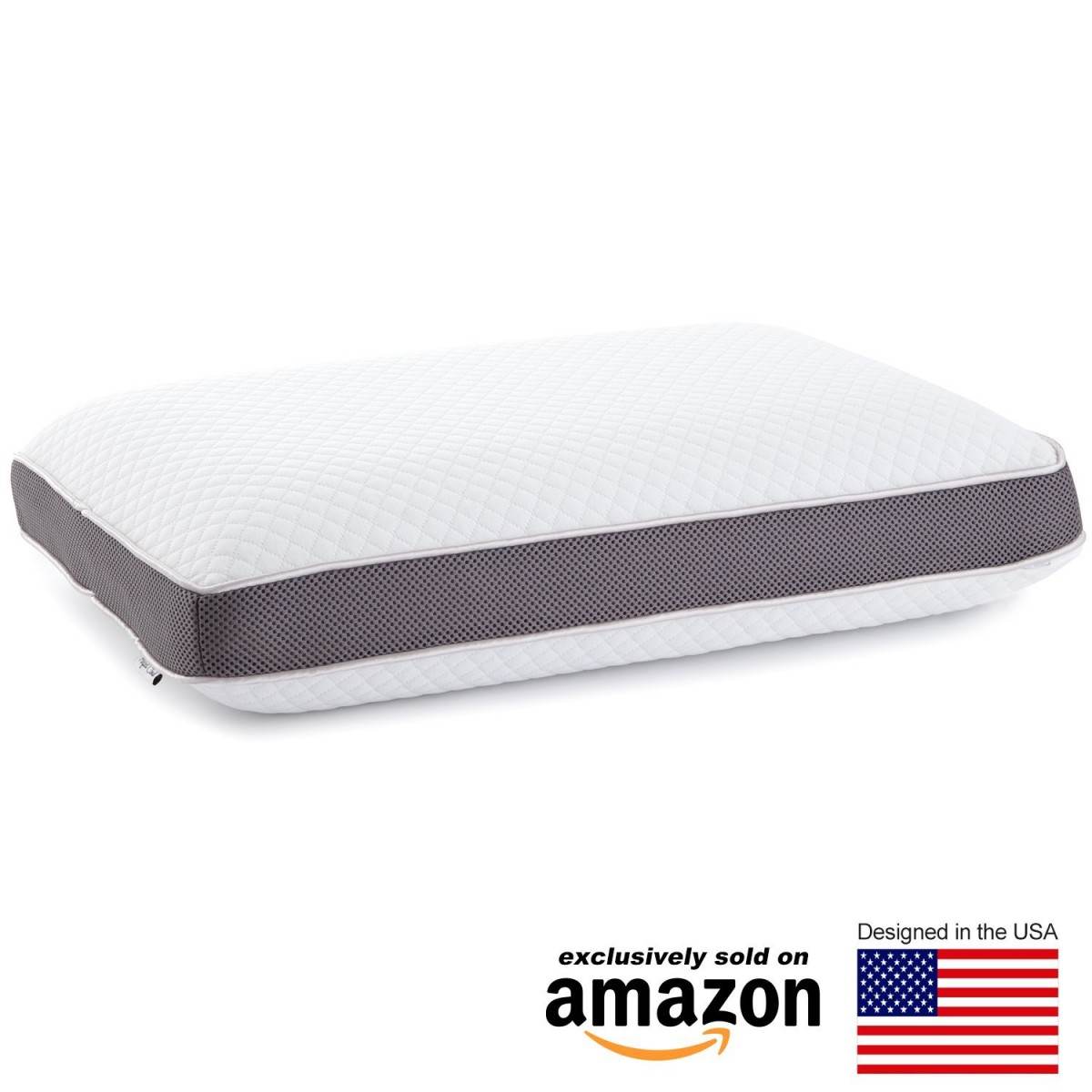 Perfect Cloud Dual Option Cool-Gel Memory Foam Pillow