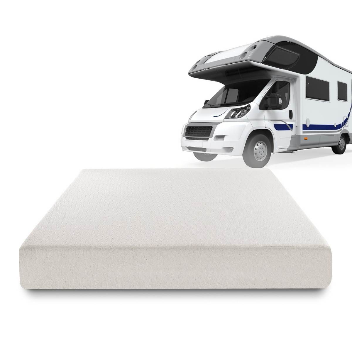 Zinus Sleep Master Deluxe RV:Camper:Trailer:Truck Memory Foam Mattress