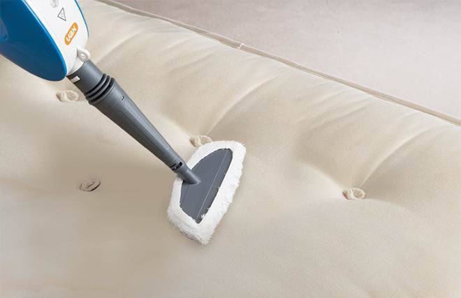 how to steam clean mattress